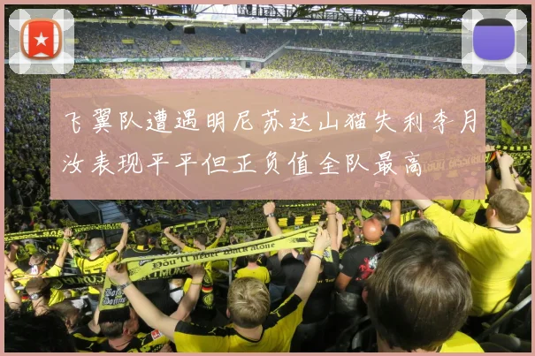 飞翼队遭遇明尼苏达山猫失利李月汝表现平平但正负值全队最高